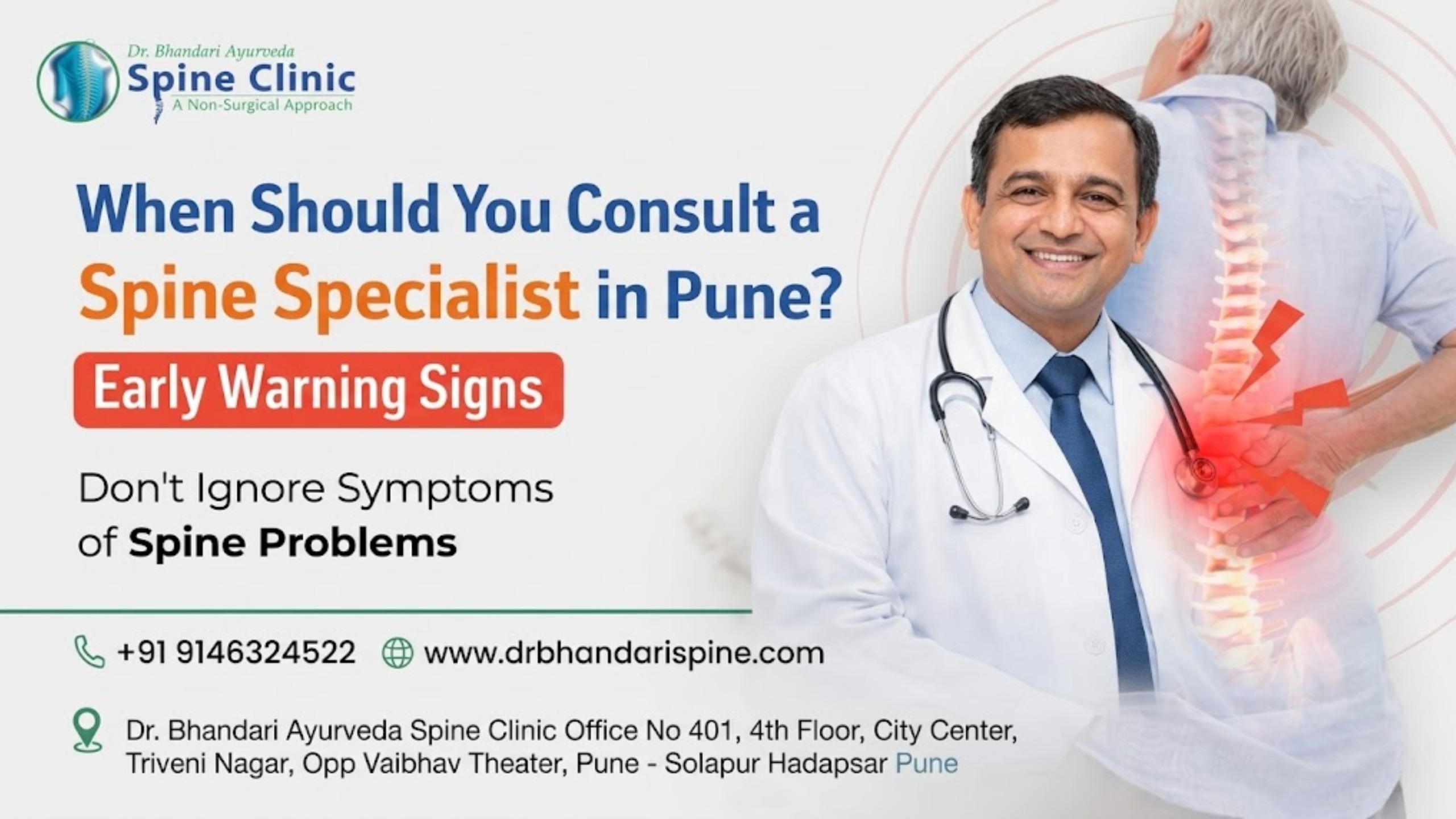 When Should You Consult a Spine Specialist in Pune? Early Warning Signs  
