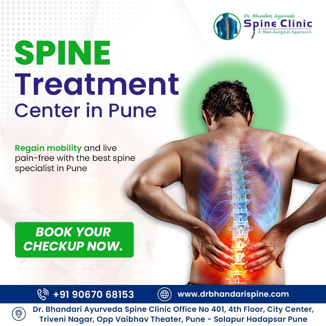 spine treatment at Dr. Bhandari Ayurveda Spine Clinic in Pune for back pain and spine issuses