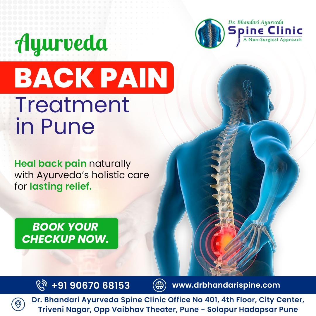 Ayurvedic Back Pain Treatment in Pune at Dr. Bhandari Ayurveda Spine Clinic in Pune 