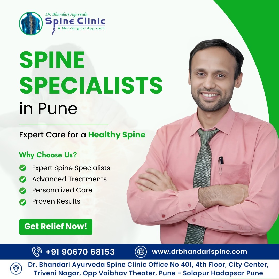 Top Treatments Offered by Spine Specialists in Pune | Complete Guide – Dr Bhandari Spine Clinic  